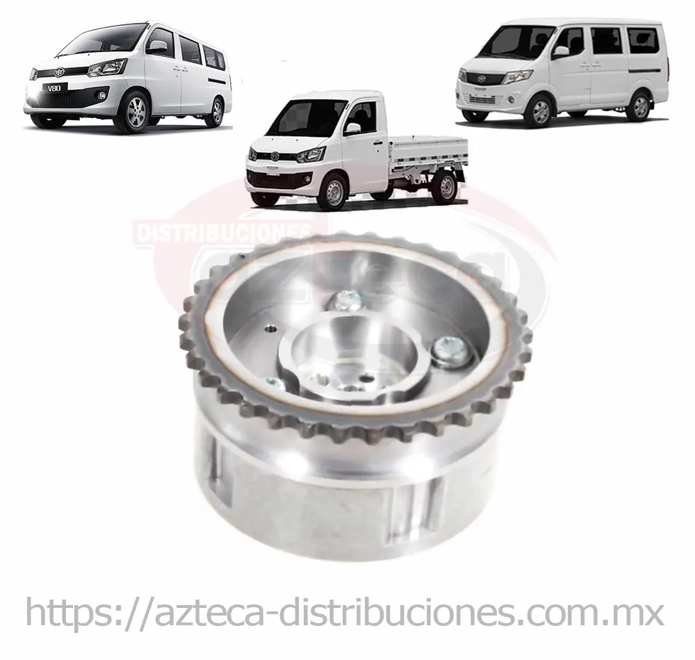Ajustador, Convertidor Fase
  Engranaje Sincronización VVT