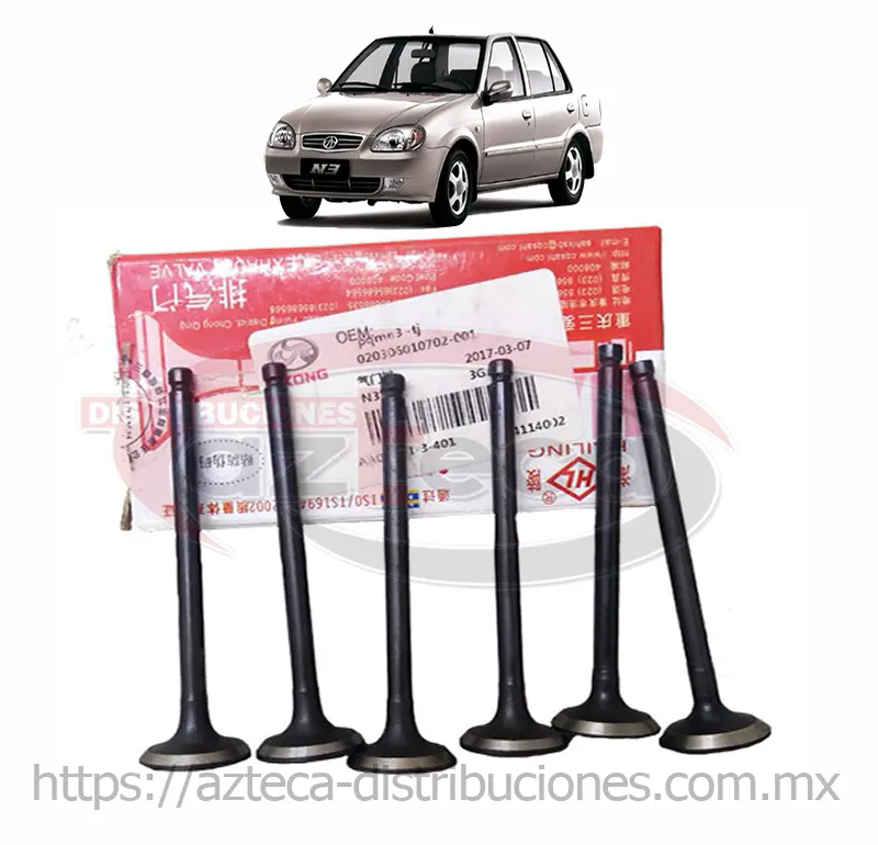 Valvulas Escape F1 Set 6