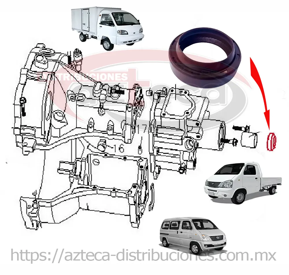Reten Caja Velocidades Gf900 GF8