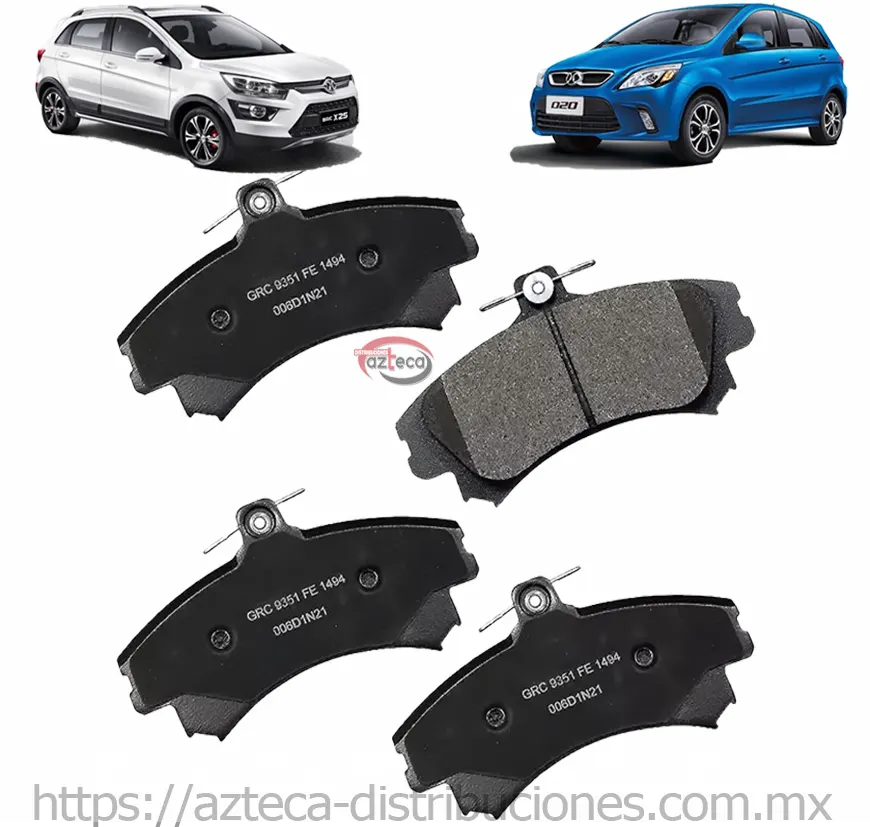 Balatas Delanteras Baic D20 X25
