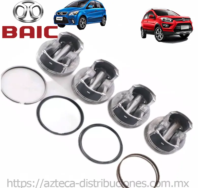Pistones + Anillos Motor Baic D20-X25 1.5l
