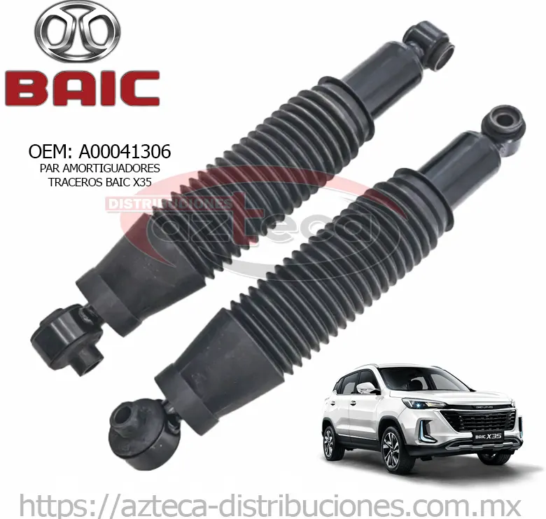 Amortiguadores Traseros Baic X35
