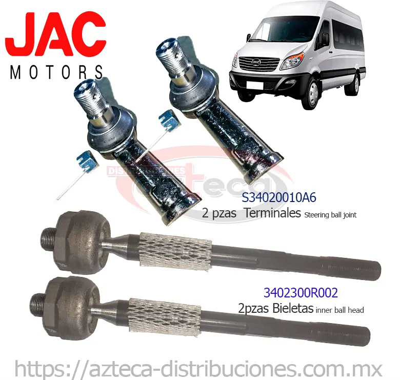Bieletas-Terminales JAC Sunray