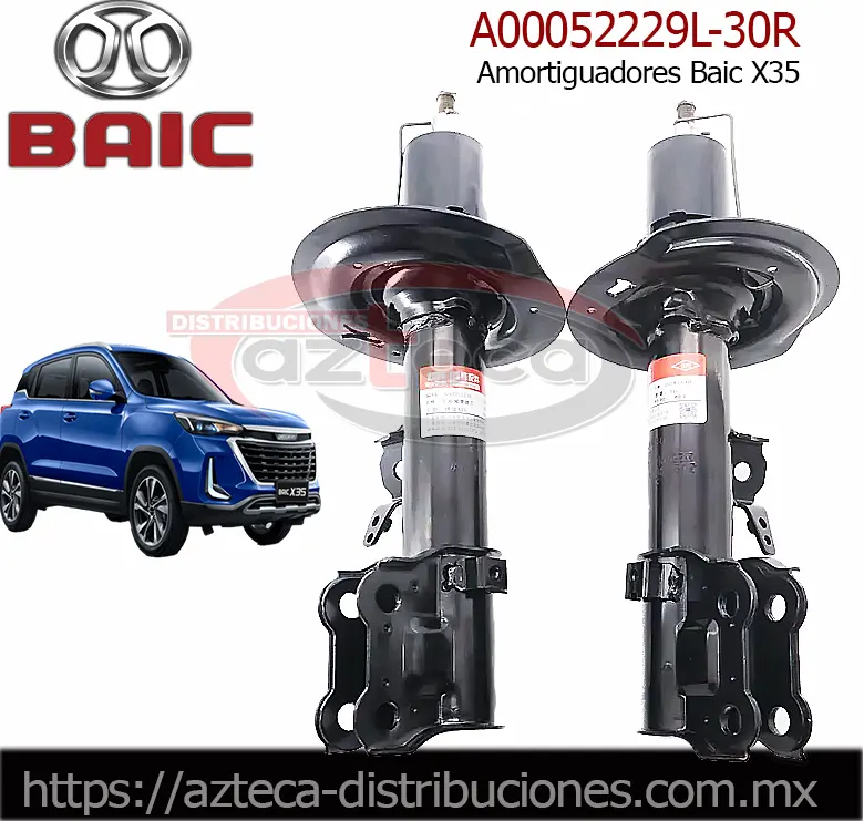 Amortiguadores Delanteros Baic X35