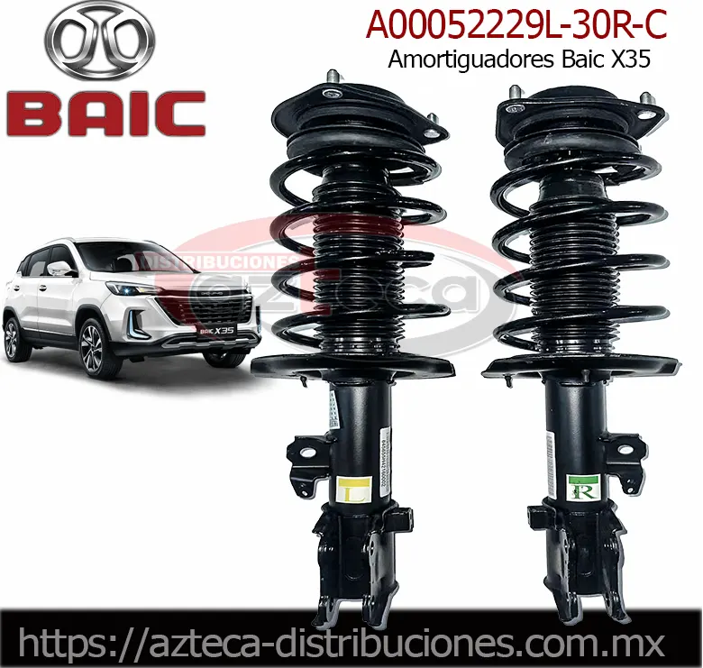 Amortiguadores Delanteros /C Baic X35