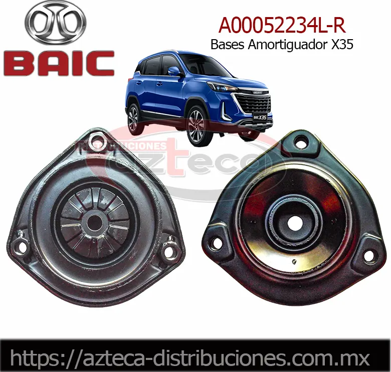 Bases Amortiguador Baic X35