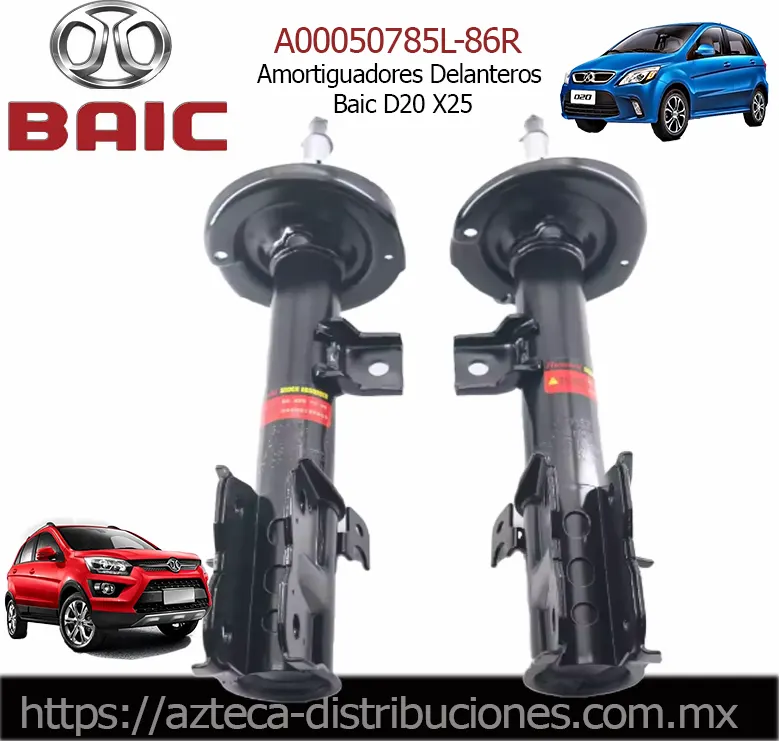 Amortiguadores Delanteros Baic D20 X25