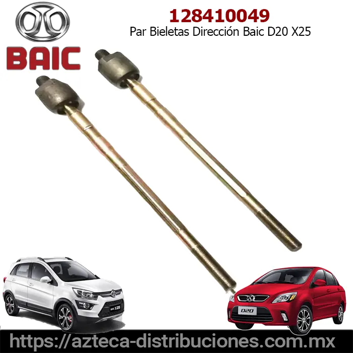 Par Bieletas Dirección Baic D20 X25