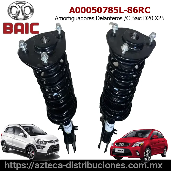Amortiguadores Delanteros /C Baic D20 X25